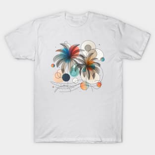 Abstract Illustration of Palm Trees T-Shirt